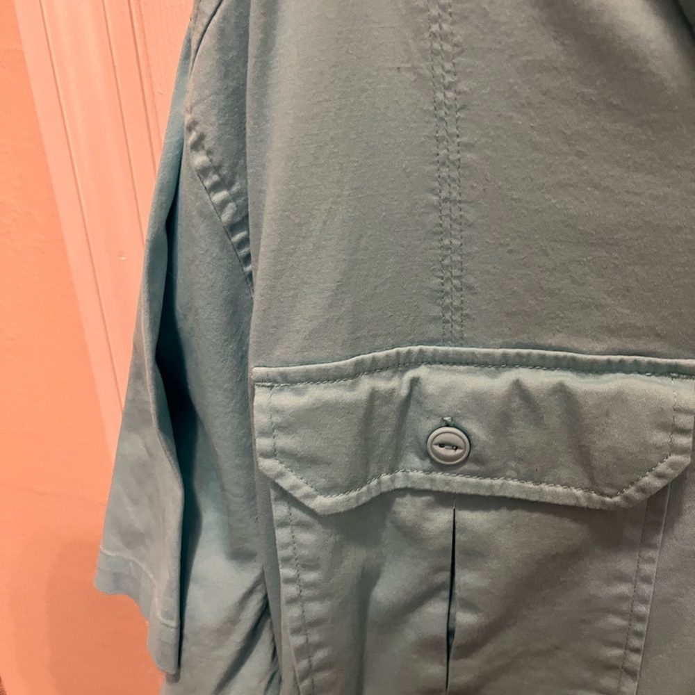 Reel life men’s short sleeve light blue shirt - Picture 4 of 4